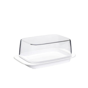 Butterdose MEPAL Weiß mit klarem Deckel - 2