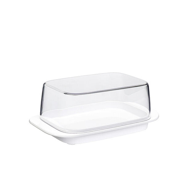 Butterdose MEPAL Weiß mit klarem Deckel - 2