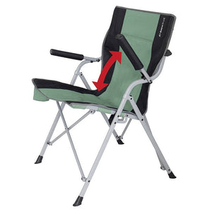 Camping-Faltstuhl EuroTrail Arras – meeresgrün/schwarz - 2