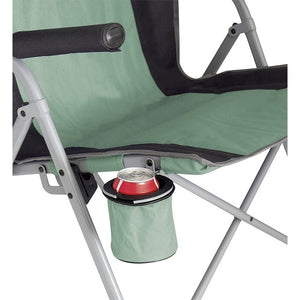 Camping-Faltstuhl EuroTrail Arras – meeresgrün/schwarz - 5
