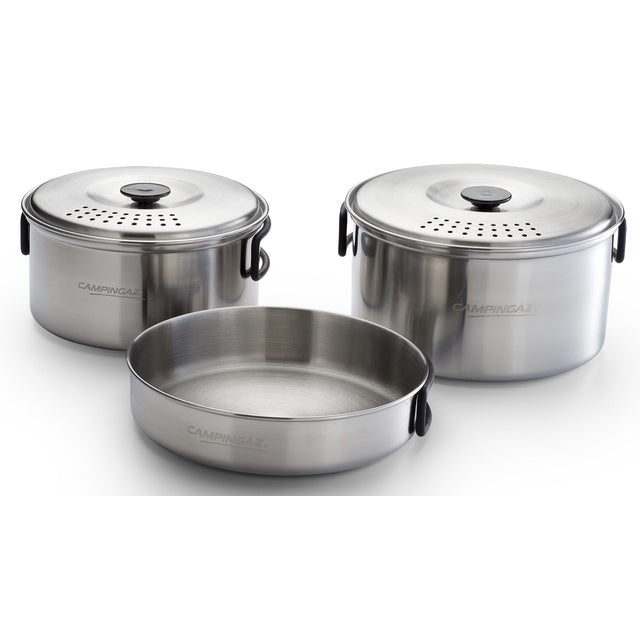 Camping-Kochset 5-tlg. Edelstahl | Campingaz