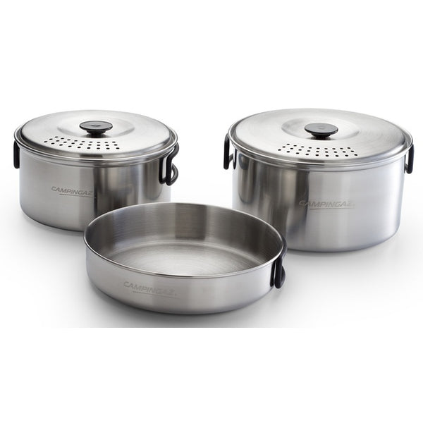 Camping-Kochset 5-tlg. Edelstahl | Campingaz - 2