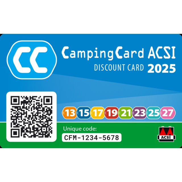 CampingCard ACSI 2025 – Englisch