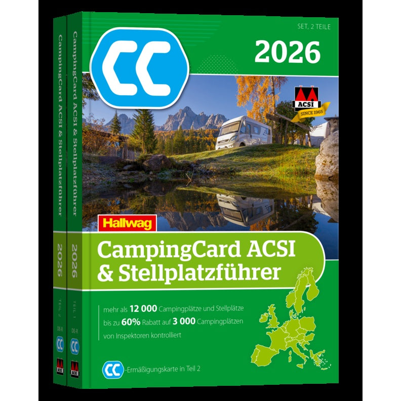 CampingCard ACSI & Stellplatzführer 2026 – Wohnmobilführer
