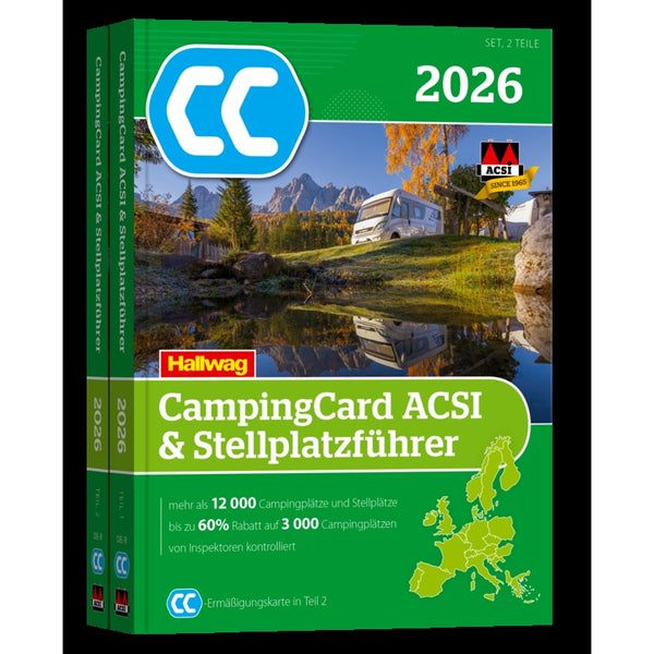 CampingCard ACSI & Stellplatzführer 2026 – Wohnmobilführer