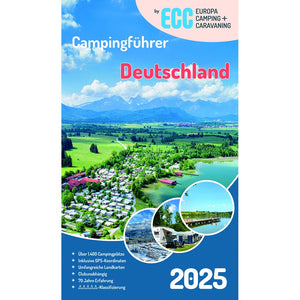 Campingführer ECC Deutschland 2025 - Top Campingplätze