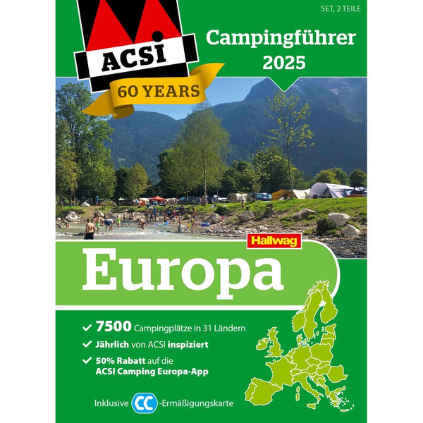 Campingführer Europa ACSI 2025 – Campingurlaub planen