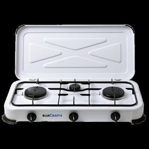 Campingkocher CAGO 3-flammig mit Zündsicherung