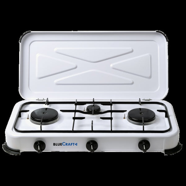 Campingkocher CAGO 3-flammig mit Zündsicherung