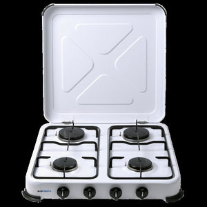 Campingkocher CAGO 4-flammig mit Zündsicherung