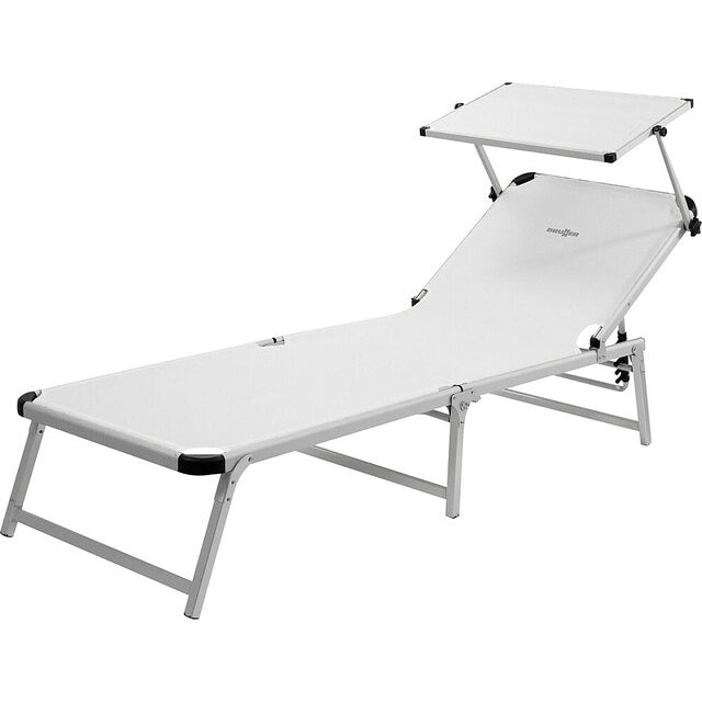 Campingliege BRUNNER Marbella in Weiß