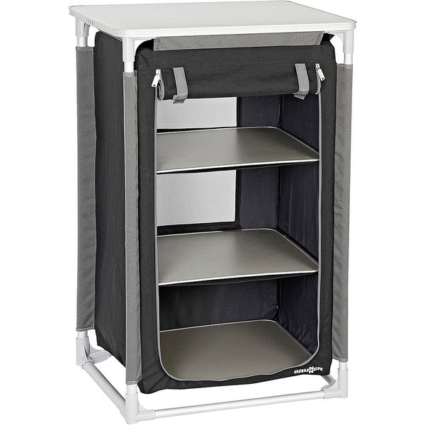 Campingschrank Brunner Azabache LS schwarz für Camping