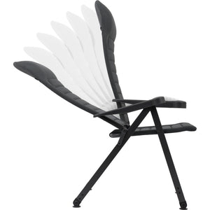 Campingstuhl Air-Select L - dunkelgrau, Aluminium - 6