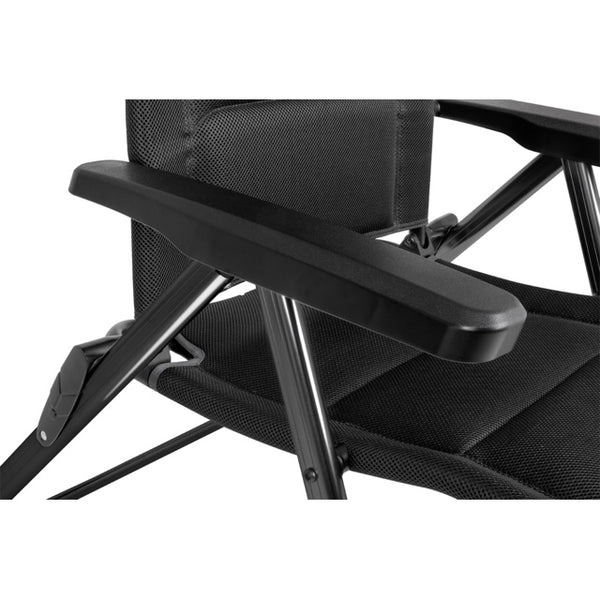 Campingstuhl ARAVEL H2L M – klappbar, schwarz - 7