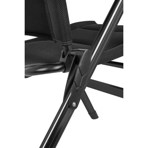 Campingstuhl ARAVEL H2L M – klappbar, schwarz - 8