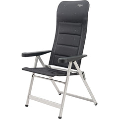 Campingstuhl Deluxe 240 L - verstellbar, dunkelgrau