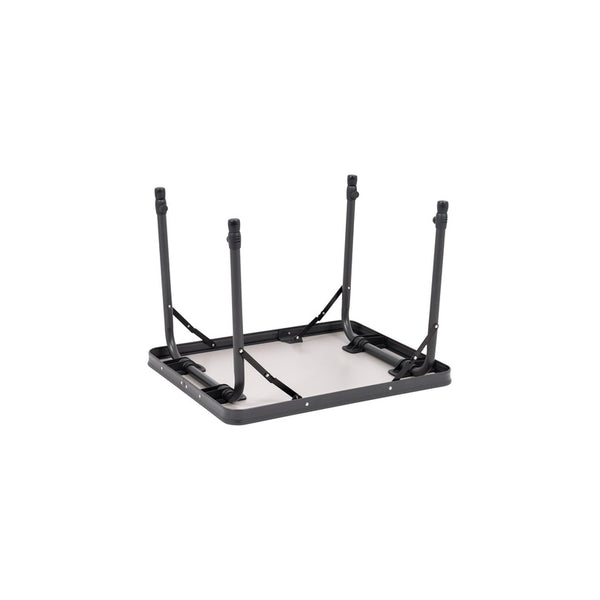 Campingtisch 65 x 53 cm schwarz/grau – klappbar - 3
