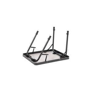 Campingtisch 65 x 53 cm schwarz/grau – klappbar - 5