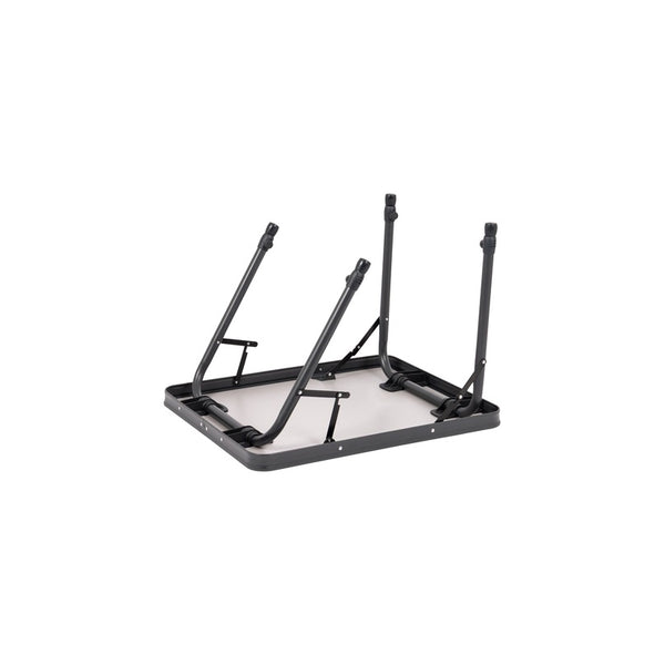 Campingtisch 65 x 53 cm schwarz/grau – klappbar - 5