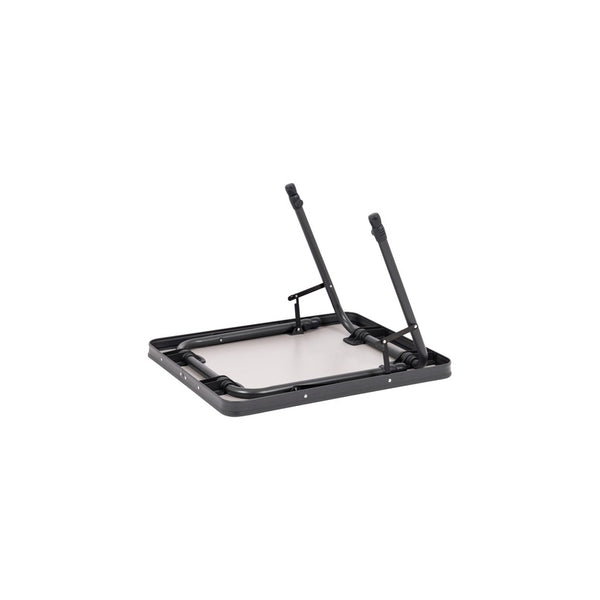 Campingtisch 65 x 53 cm schwarz/grau – klappbar - 7