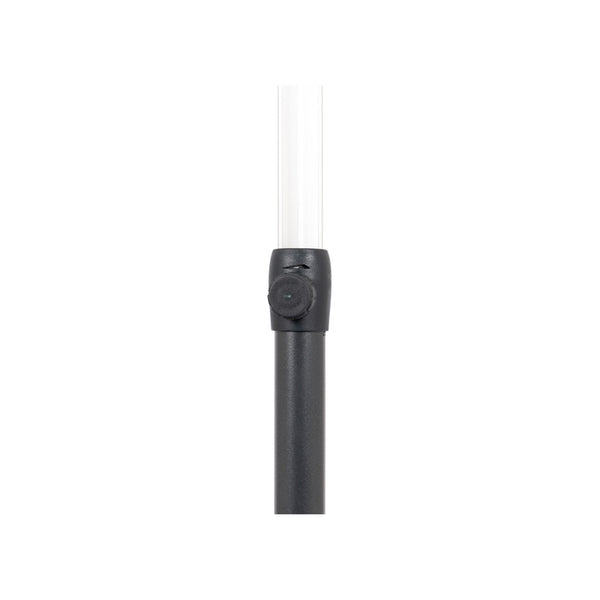 Campingtisch 65 x 53 cm schwarz/grau – klappbar - 10