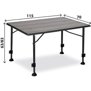 Campingtisch Linear Greywood 115 Holzoptik - 2
