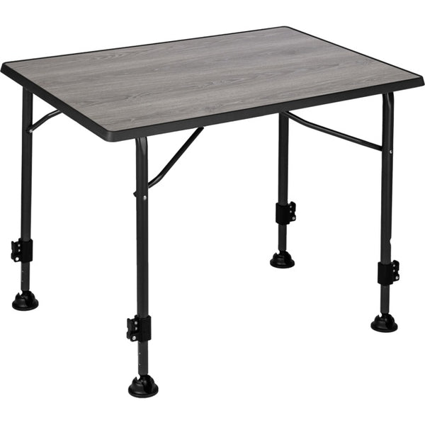 Campingtisch Linear Greywood 80 cm – Holzoptik