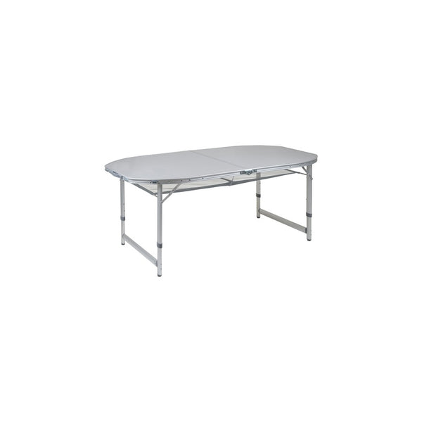 Campingtisch Oval 150 x 80 cm – faltbar, grau - 2
