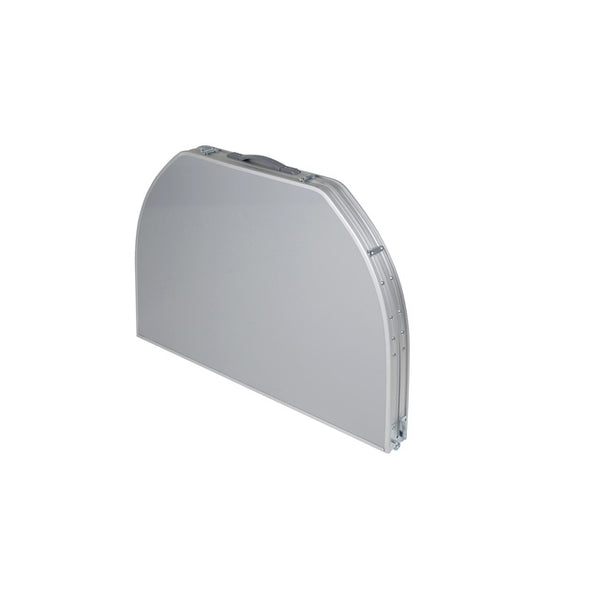 Campingtisch Oval 150 x 80 cm – faltbar, grau - 5