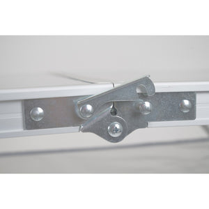 Campingtisch Oval 150 x 80 cm – faltbar, grau - 9
