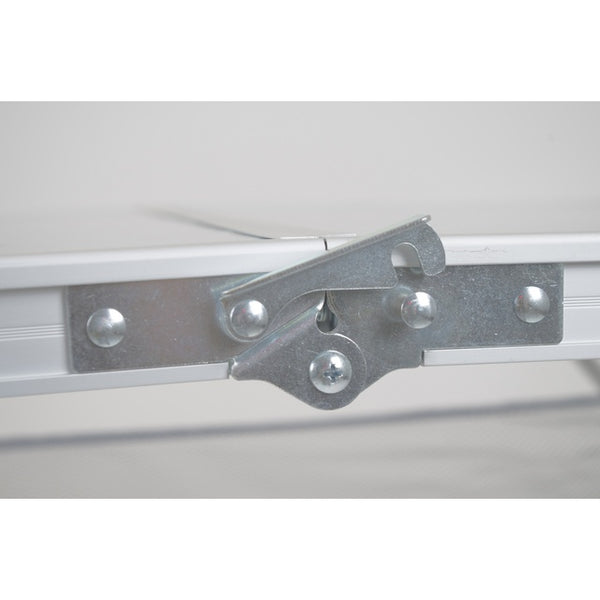 Campingtisch Oval 150 x 80 cm – faltbar, grau - 9