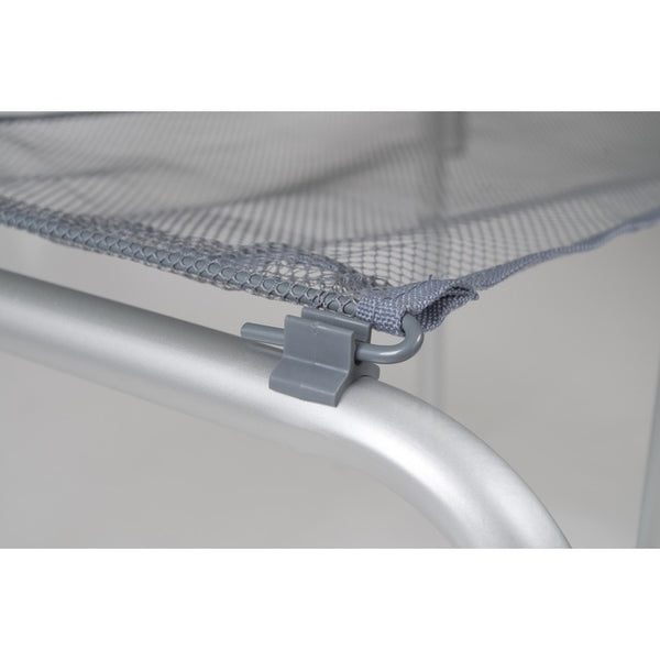 Campingtisch Oval 150 x 80 cm – faltbar, grau - 10