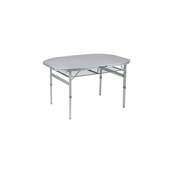 Campingtisch Premium Oval 120x80 cm, grau - 2