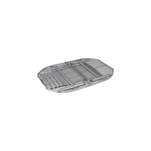 Campingtisch Premium Oval 120x80 cm, grau - 3