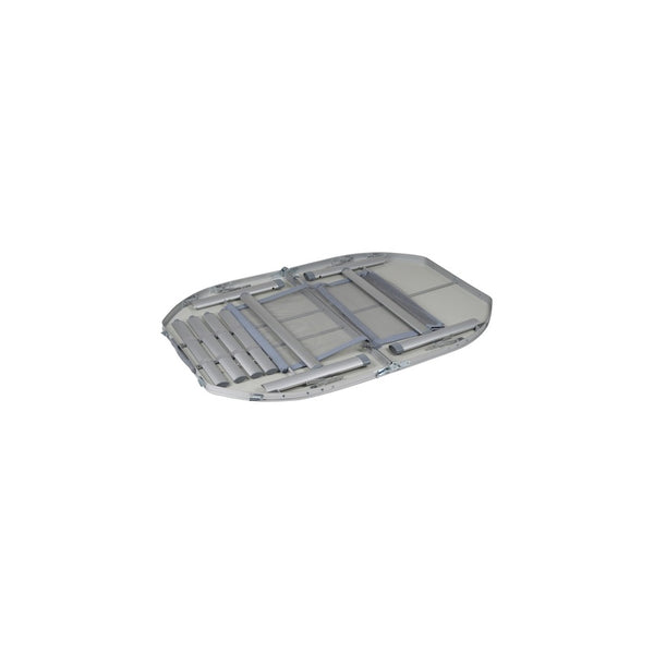 Campingtisch Premium Oval 120x80 cm, grau - 3