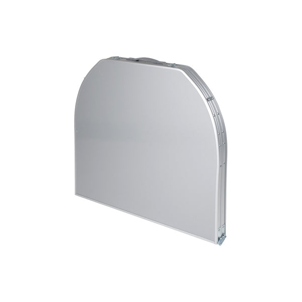 Campingtisch Premium Oval 120x80 cm, grau - 4