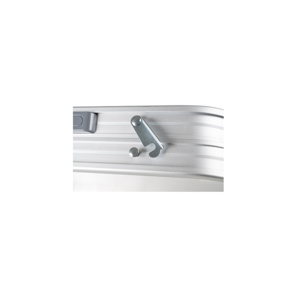 Campingtisch Premium Oval 120x80 cm, grau - 7