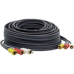 Caratec Audio-/Videoleitung 10 m, schwarz