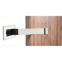 caratec Flex CFA102L – seitlicher TV-Wandhalter