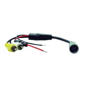 Caratec Monitoradapter 6-pol. MiniDIN -> Cinch für Pössl
