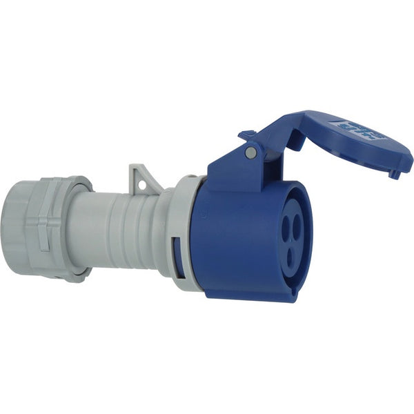 CEE Kupplung 230V 16A IP44 mit LED-Anzeige