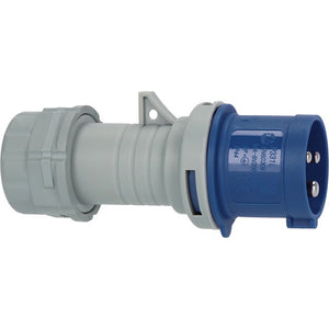 CEE-Stecker 230V/16A IP44 mit LED-Anzeige