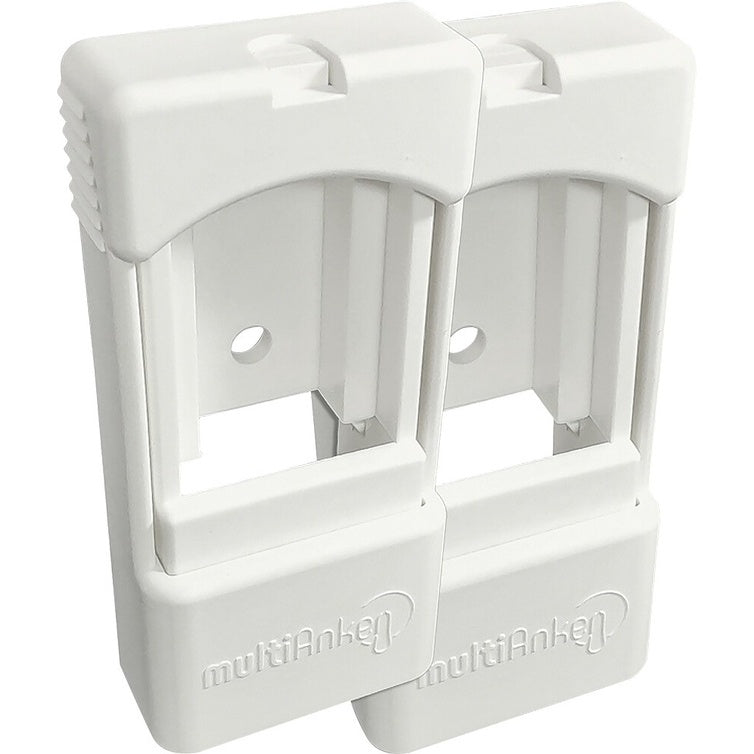 Clip-Set multiAnker grau 2er Set für Aufhängungen