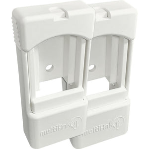 Clip-Set multiAnker grau 2er Set für Aufhängungen - 2