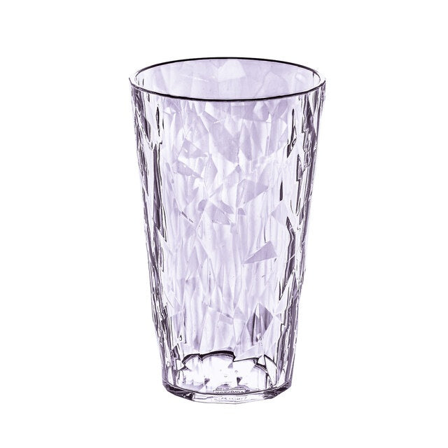 CLUB LIGHT Trinkglas 400 ml – transparent lavender