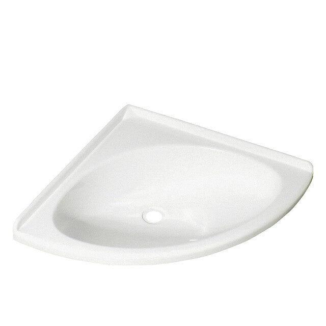 Comet Eckwaschbecken Maxi 42x17x42 cm weiß glänzend