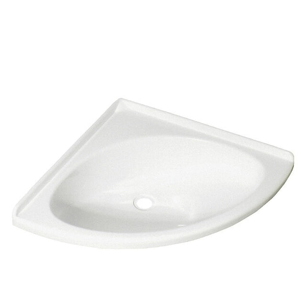 Comet Eckwaschbecken Maxi 42x17x42 cm weiß glänzend