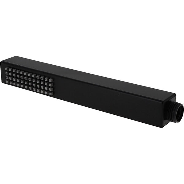 Comet Valeria Duschkopf matt schwarz – Kalkstopp