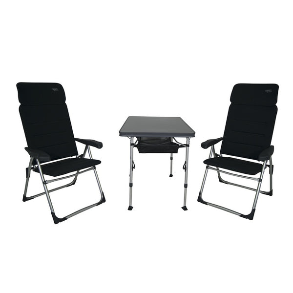 CRESPO Air Elite Stuhlset - Tisch & Tragetasche