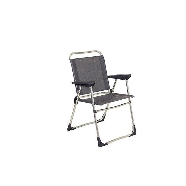 CRESPO Lux Klappstuhl Anthrazit – Campingstuhl